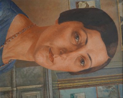Portrait of S. Andonnikova by Kuzma Petrov Vodkin